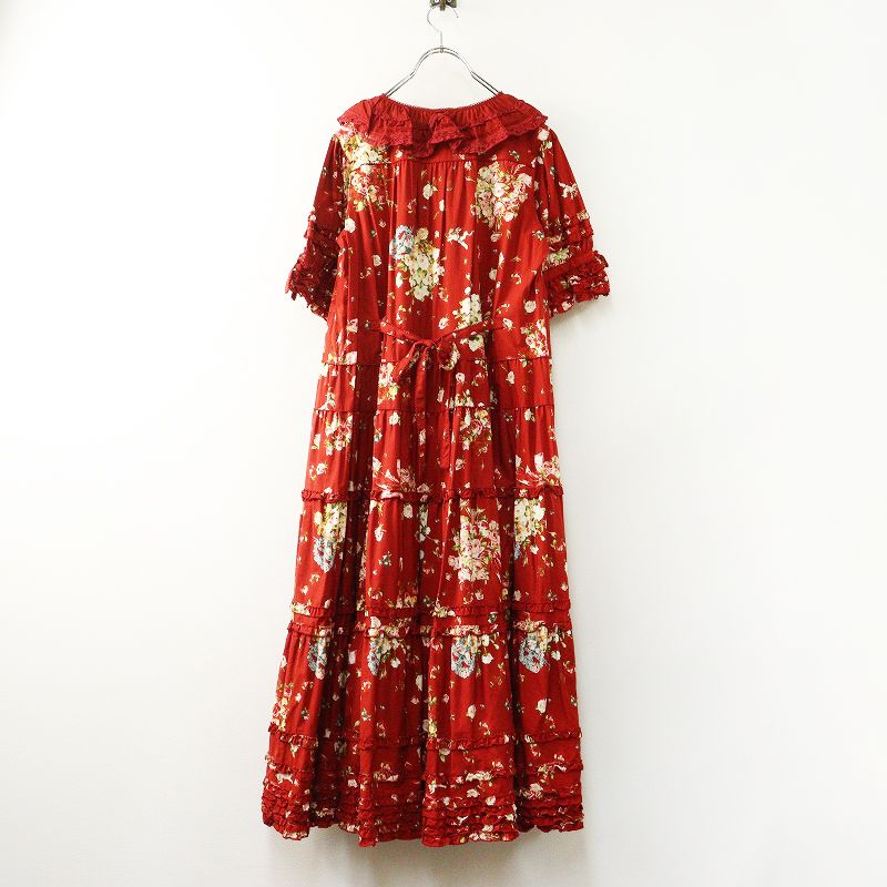 極美品 2021 ピンクハウス PINK HOUSE アンジェリークローズプリント