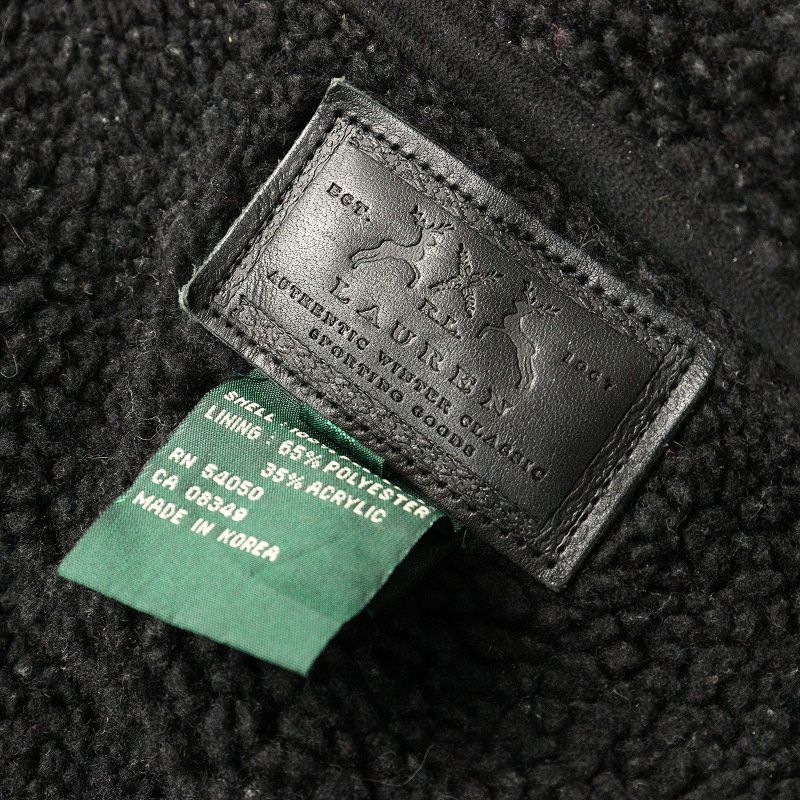 ローレンラルフローレン LAUREN RALPH LAUREN フェイクムートンベスト 