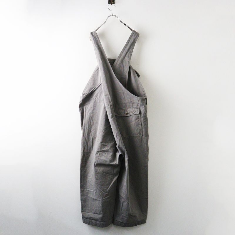 2025 AW ヴェリテクール Veritecoeur VC 2759 ガーメントダイクロスバックオーバーオール F グレー サロペット
