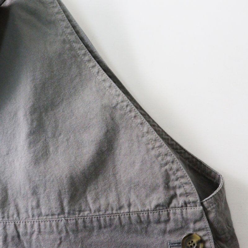  2025 AW ヴェリテクール Veritecoeur VC 2759 ガーメントダイクロスバックオーバーオール F グレー サロペット その他 その他