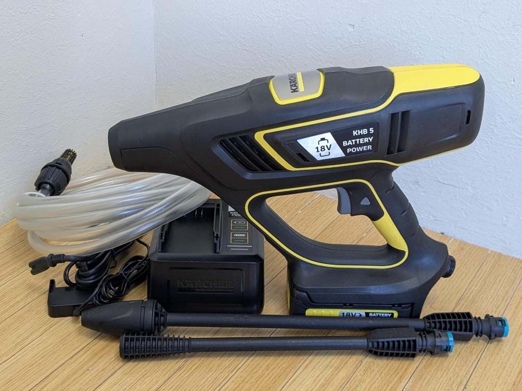 KARCHER ケルヒャー KHB 5 バッテリー動作 モバイル高圧洗浄機
