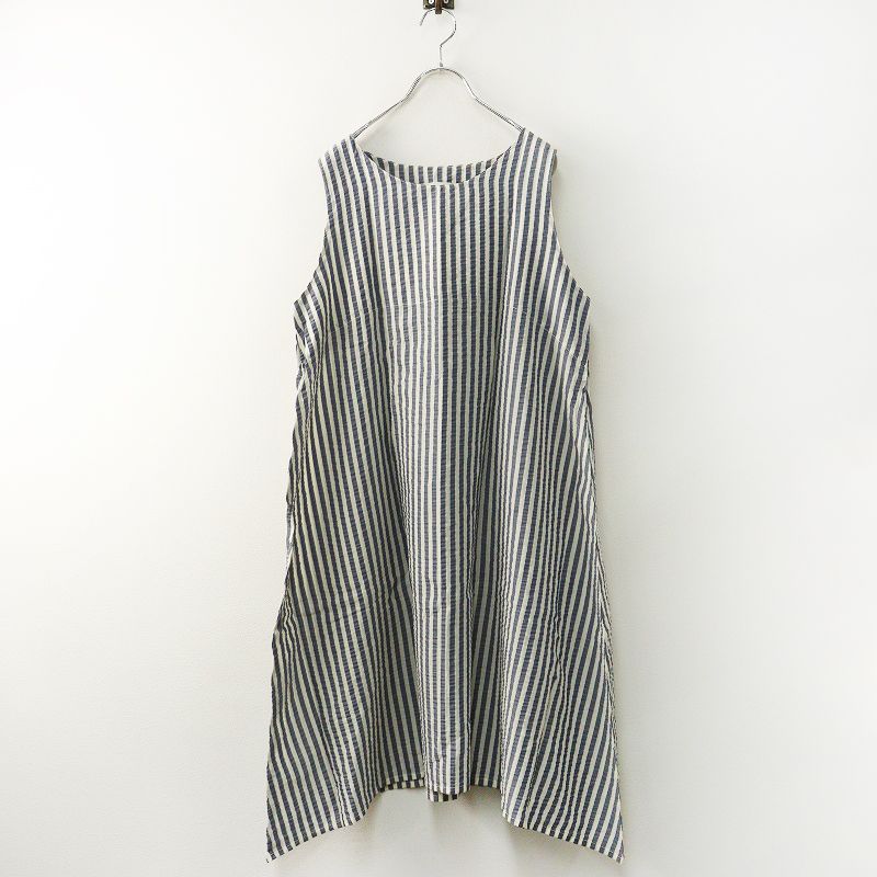 【新品】 cheer 札幌　ピンストライプ リネン ワンピース JOURNAL STANDARD relume（ジャーナルスタンダード レリューム