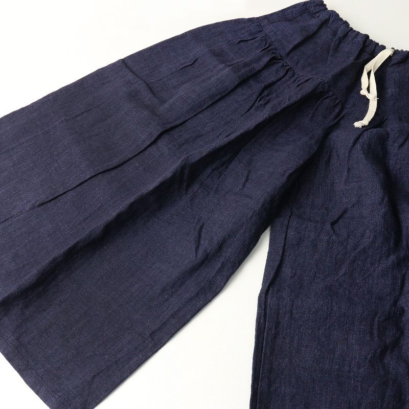 美品 cheer チアー 札幌浅草 染色加工 リネン イージーワイドハーフ