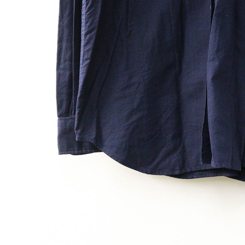 MUSE ドゥーズィエムクラス　OXFORD BD シャツ　ネイビー MUSE ドゥーズィエムクラス OXFORD BD シャツ ネイビー 紺 フリー