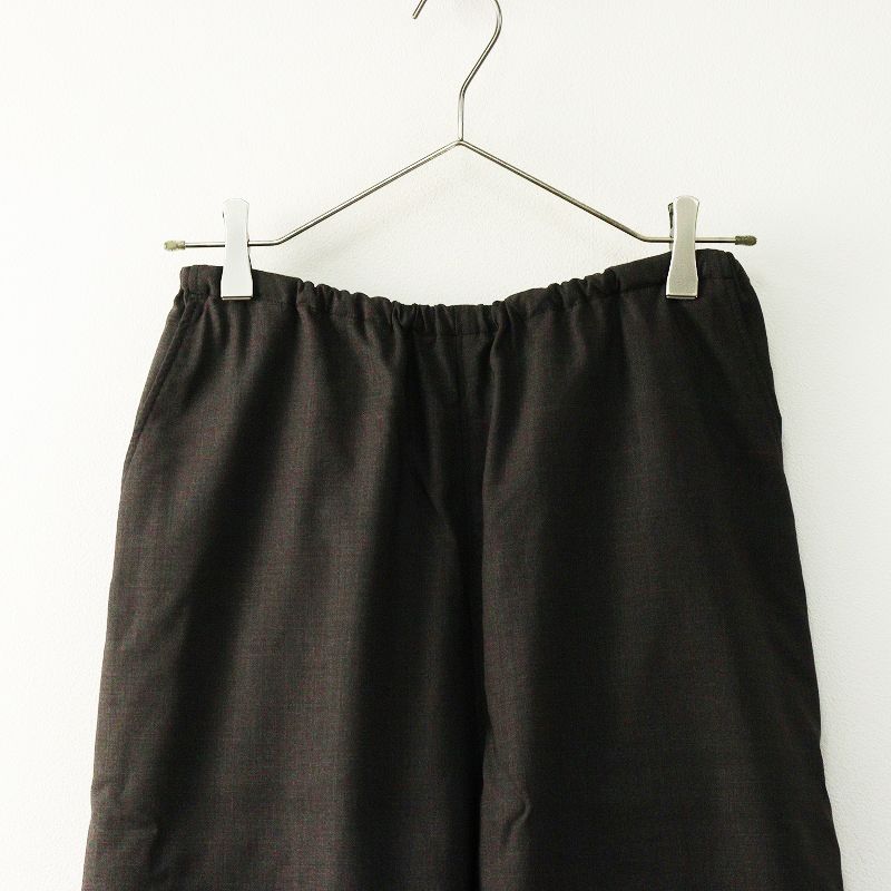  2025 SS ブラームス blurhms Wool Voile Side Seamless Slacks ウールボイルサイドシームレススラックス 0 ┃ その他 パンツ