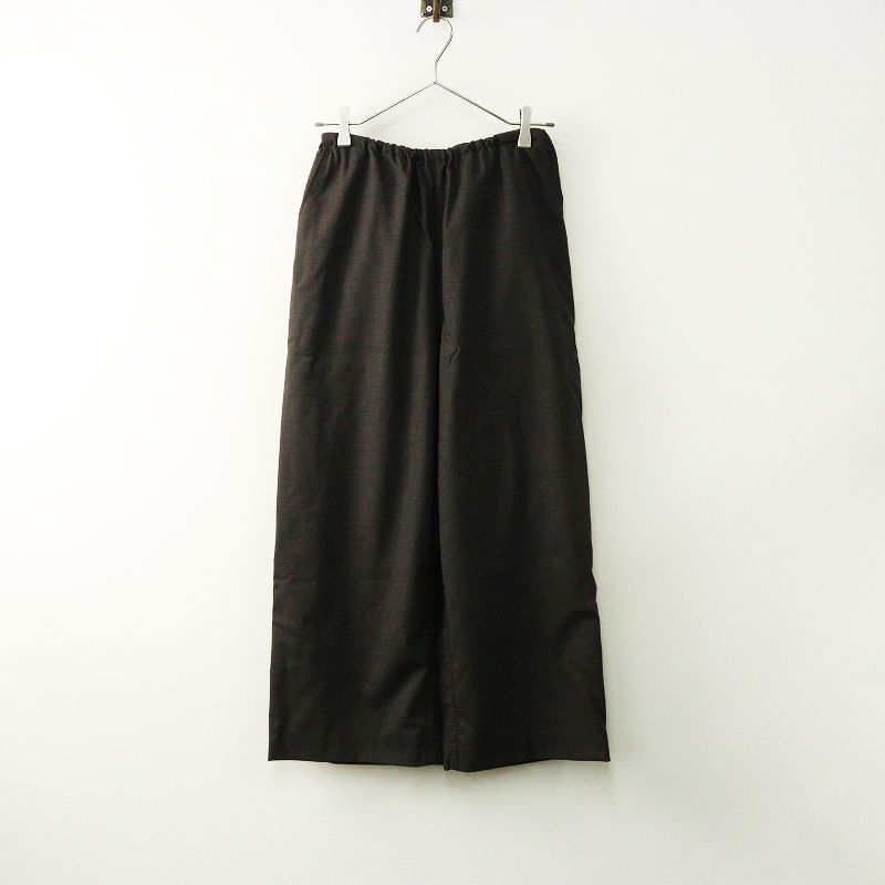 2025 SS ブラームス blurhms Wool Voile Side Seamless Slacks ウールボイルサイドシームレススラックス 0 ┃