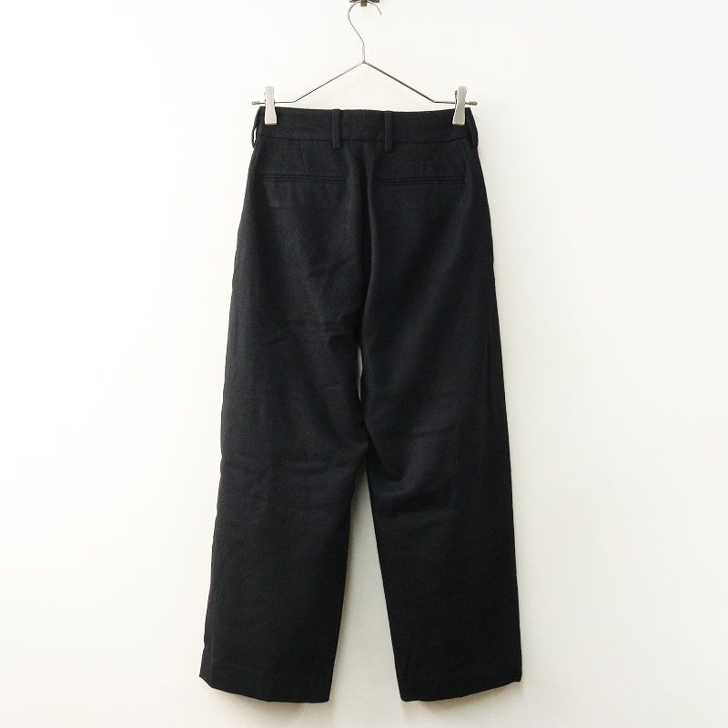 マーガレットハウエル HOWELL FOX FLANNEL トラウザーズ 0 ネイビーボトムス