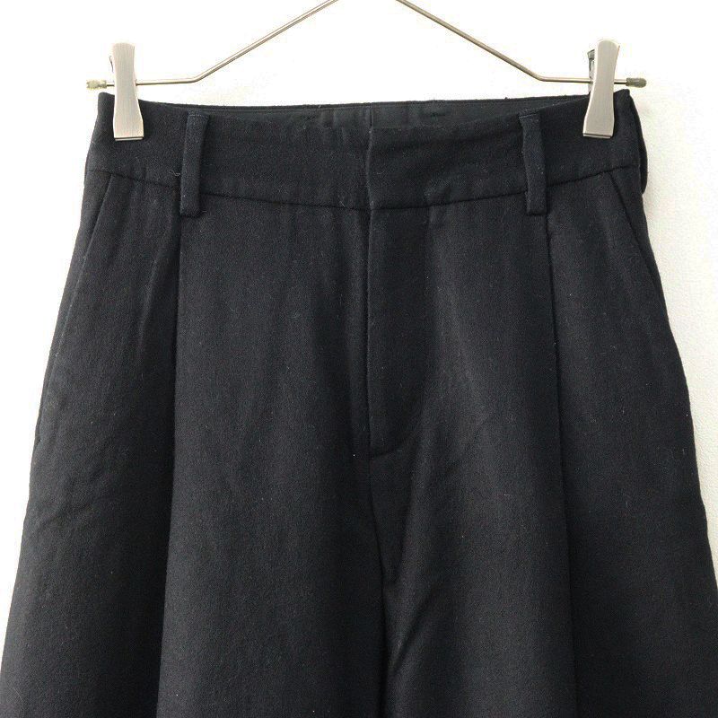  マーガレットハウエル HOWELL FOX FLANNEL トラウザーズ 0 ネイビーボトムス その他 パンツ