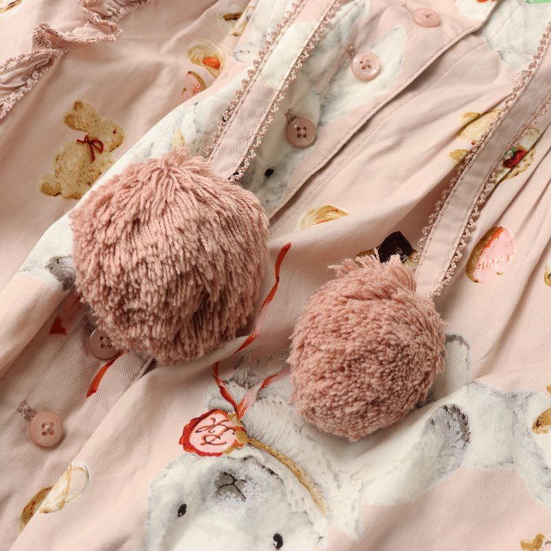 2023 ピンクハウス PINK HOUSE A2141FA002 クッキーラビッツプリント