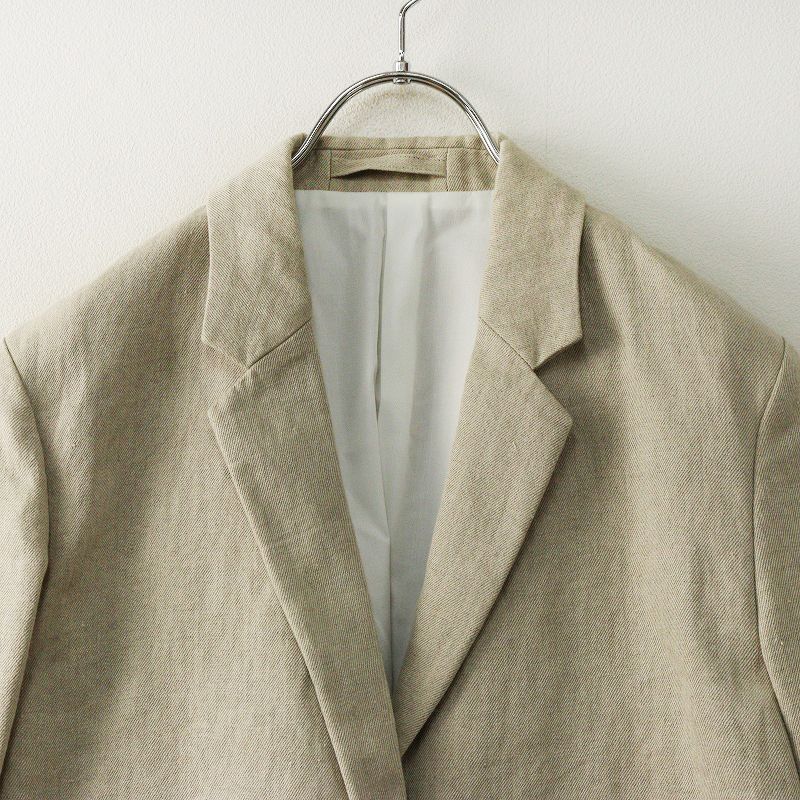 マーガレットハウエル MARGARET HOWELL リネン1Bテーラードジャケット
