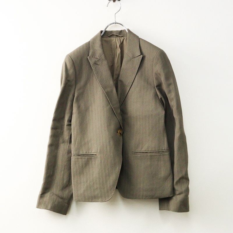 マーガレットハウエル MARGARET HOWELL リネンウールヘリンボーン1B