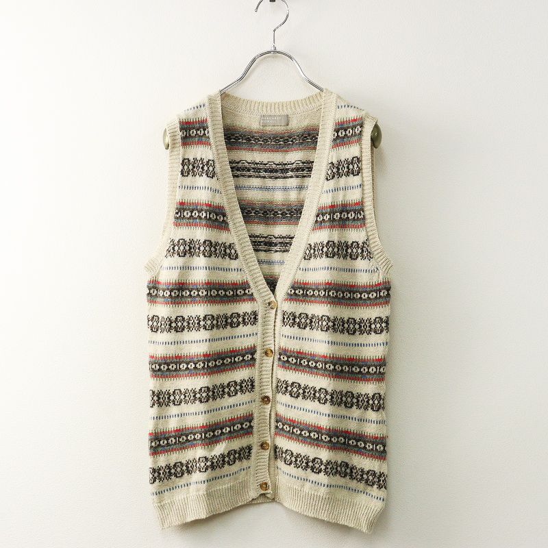 マーガレットハウエル MARGARET HOWELL フェアアイルジャガードニット