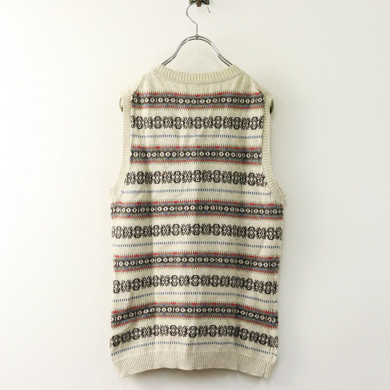 マーガレットハウエル MARGARET HOWELL フェアアイルジャガードニット