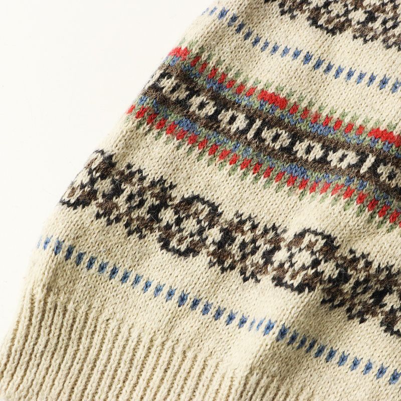 マーガレットハウエル MARGARET HOWELL フェアアイルジャガードニット