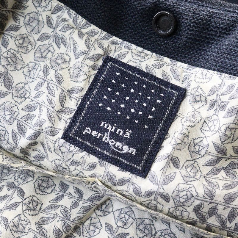 人気カラー ミナペルホネン mina perhonen tambourine marron bag