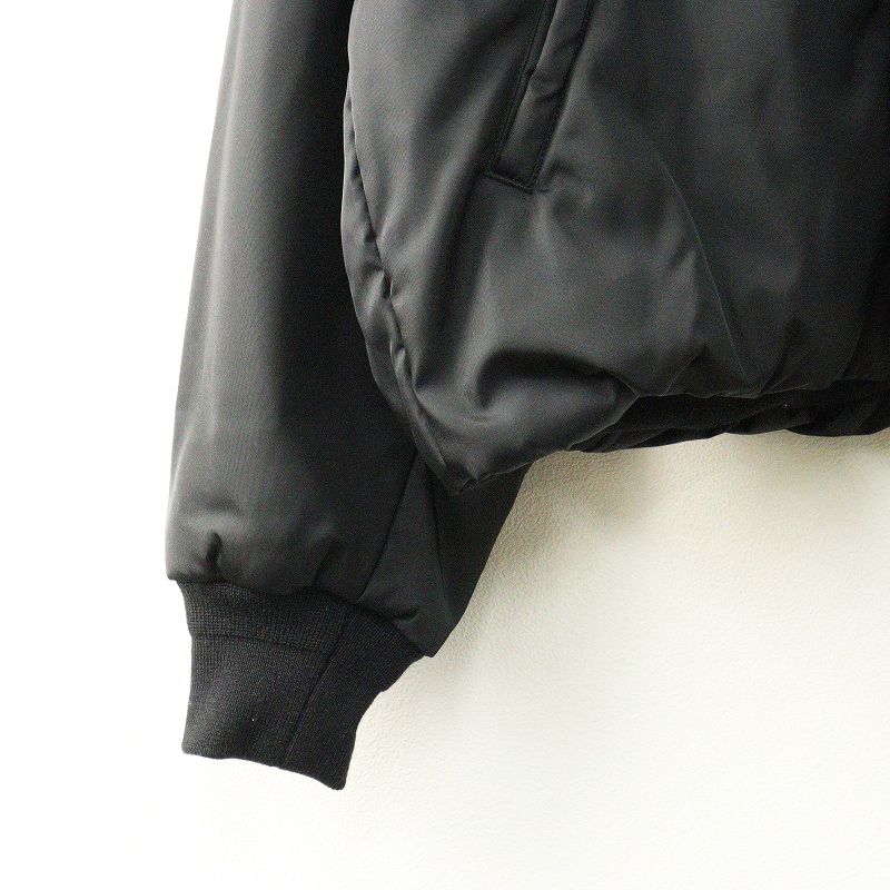  ティッカ TICCA ショートMA 1 ブルゾン F ブラック 羽織り アウター ジャケット ミリタリー 前開き 長袖 2400014757699 スパイクシューズ レディースウェア ゴルフ