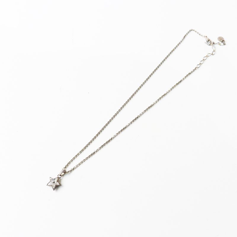 GARNI ガルニ スター 星 シルバーネックレス シルバー925 GARNI （ガルニ）ネックレス♢♦︎美品◎ GARNI 未使用 ガルニ