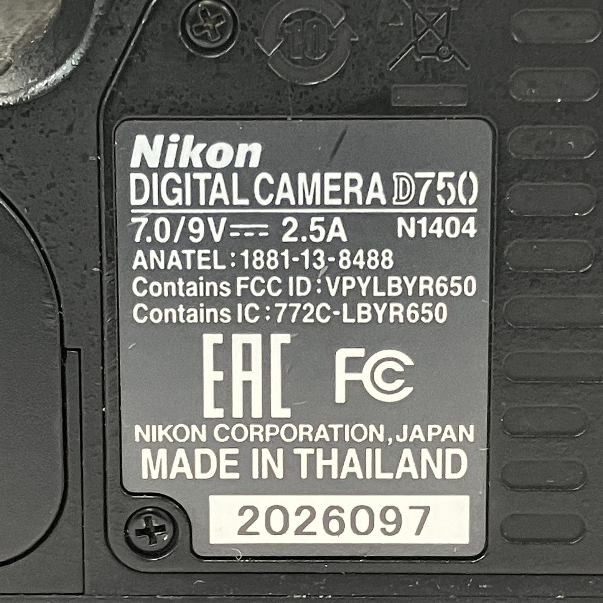 FX デジタル一眼レフカメラ