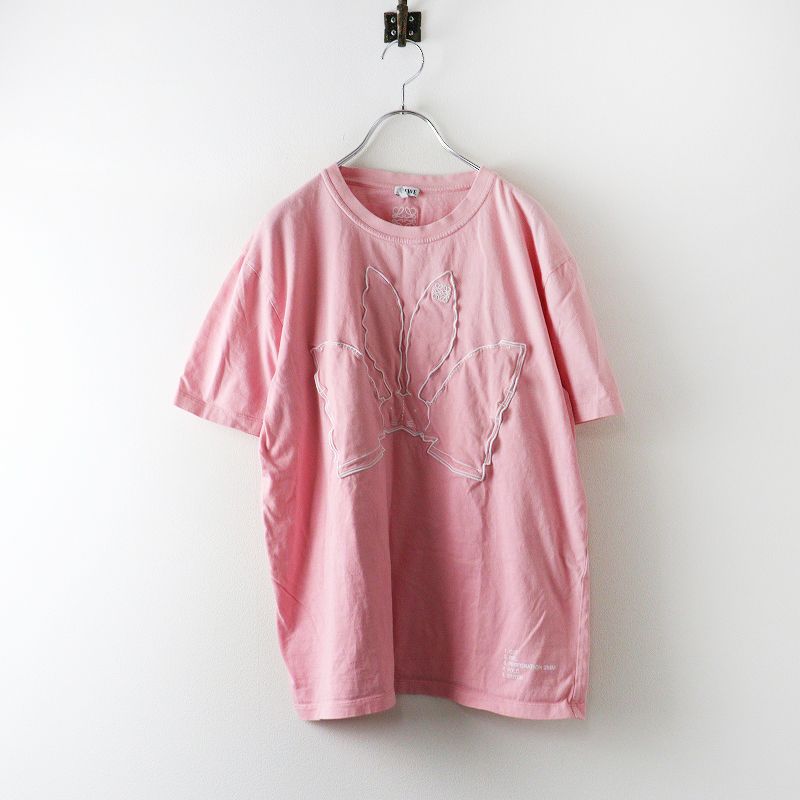 メンズ JPタグ ロエベ LOEWE 干支モチーフ ウサギ バニー アナグラムT