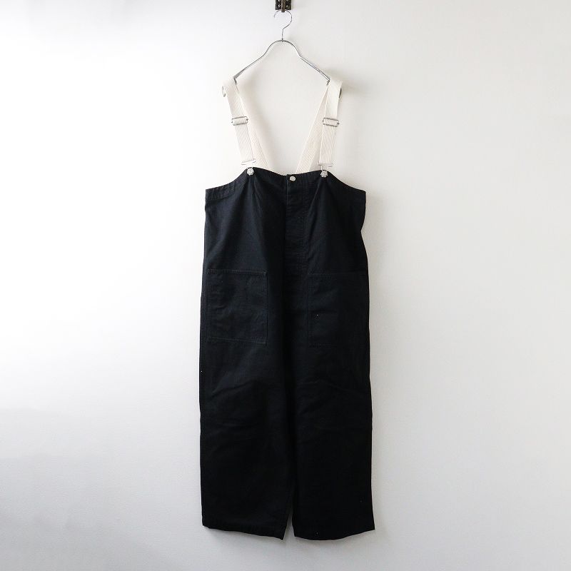 2021AW ネストローブ nest Robe コットンツイルデッキサロペット F