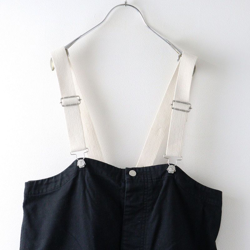 2021AW ネストローブ nest Robe コットンツイルデッキサロペット F