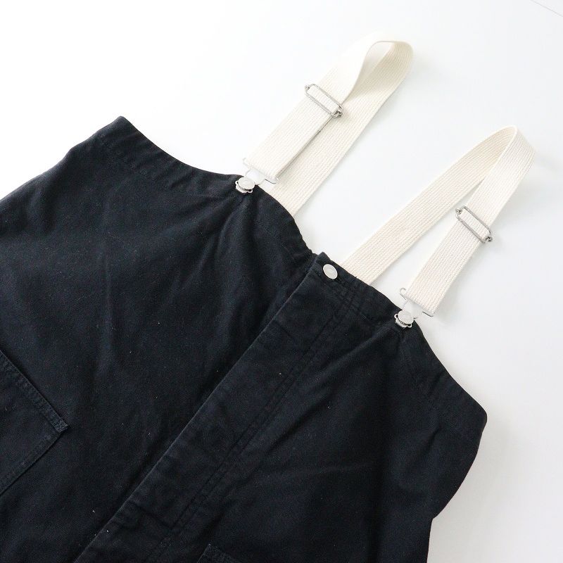 2021AW ネストローブ nest Robe コットンツイルデッキサロペット F