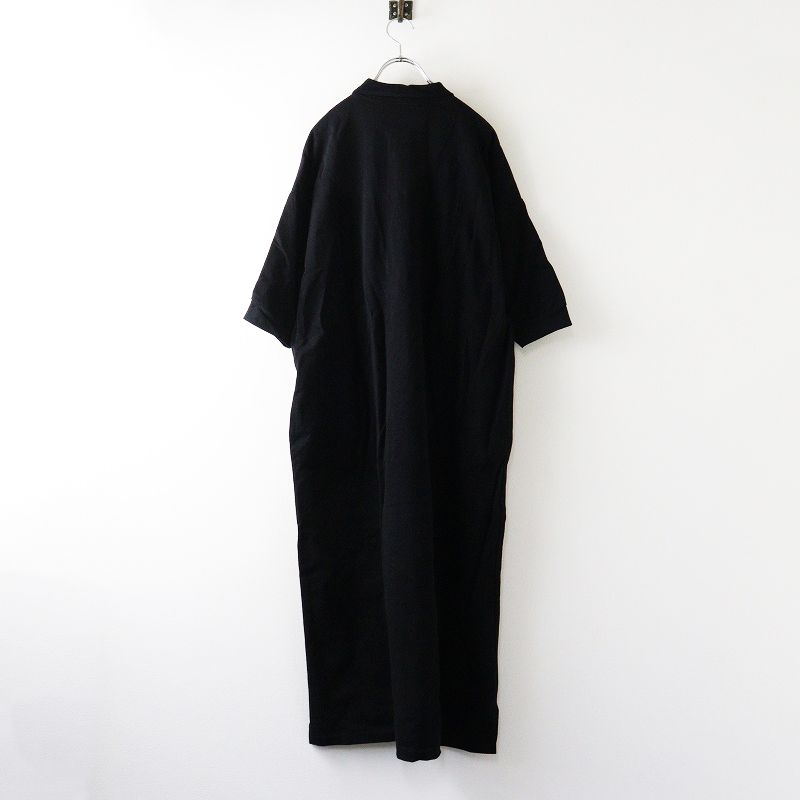 2025 SS ジャーナルスタンダード ラックス JOURNAL luxe デラヴェジャージー ポロワンピース‖ブラック