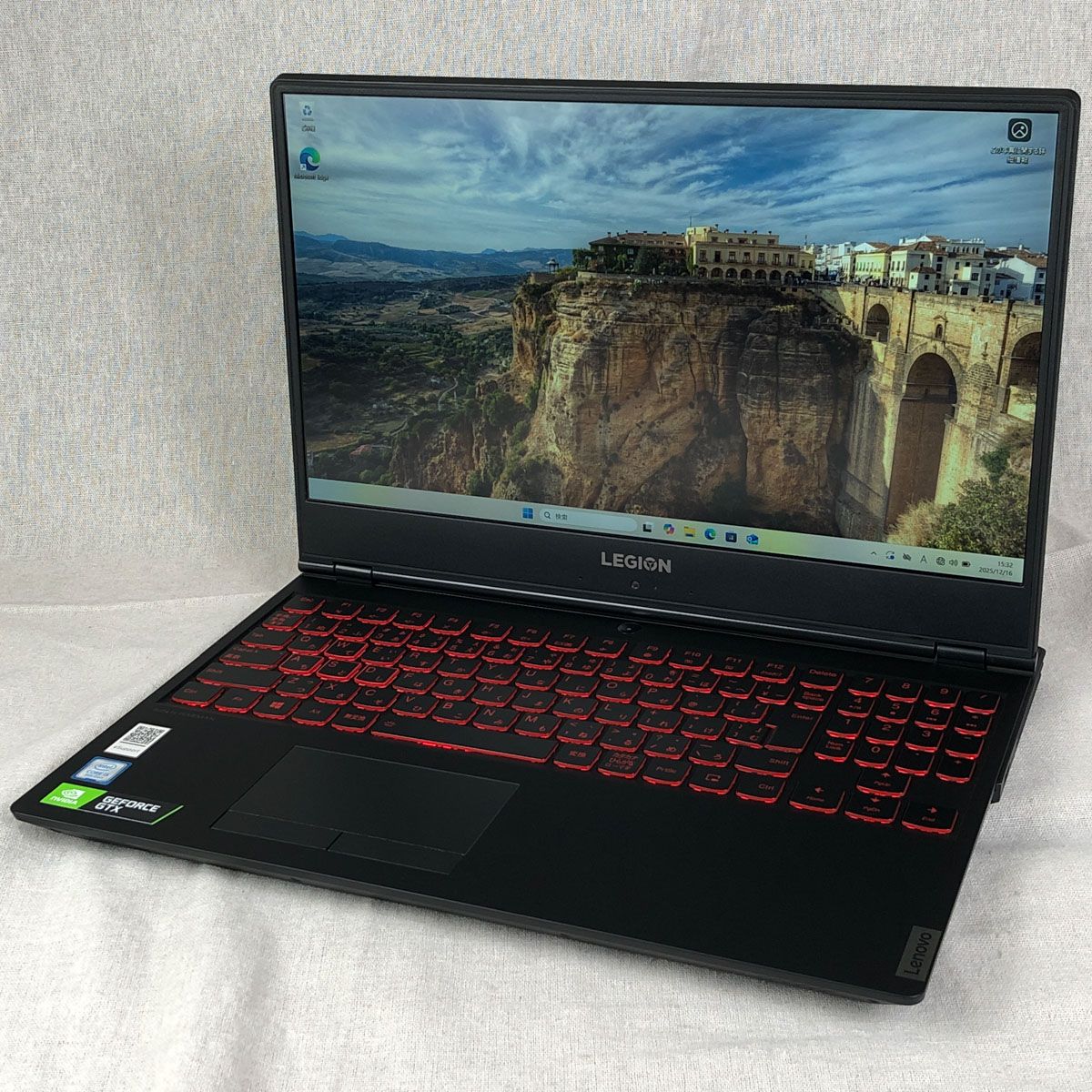 中古】Lenovo Legion Y7000 i5 GTX1650 SSD512GB - メルカリ