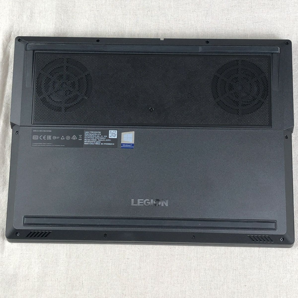 Lenovo Legion Y7000 ゲーミングノートPC 中古 - メルカリ
