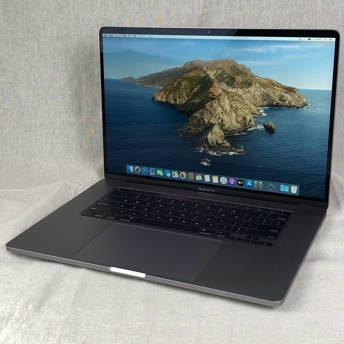 MacBook Pro 16 A2141、AMD Radeon Pro 5300 本体のみ】Apple MacBook Pro (16インチ 2019)【Touch Bar・Radeon Pro