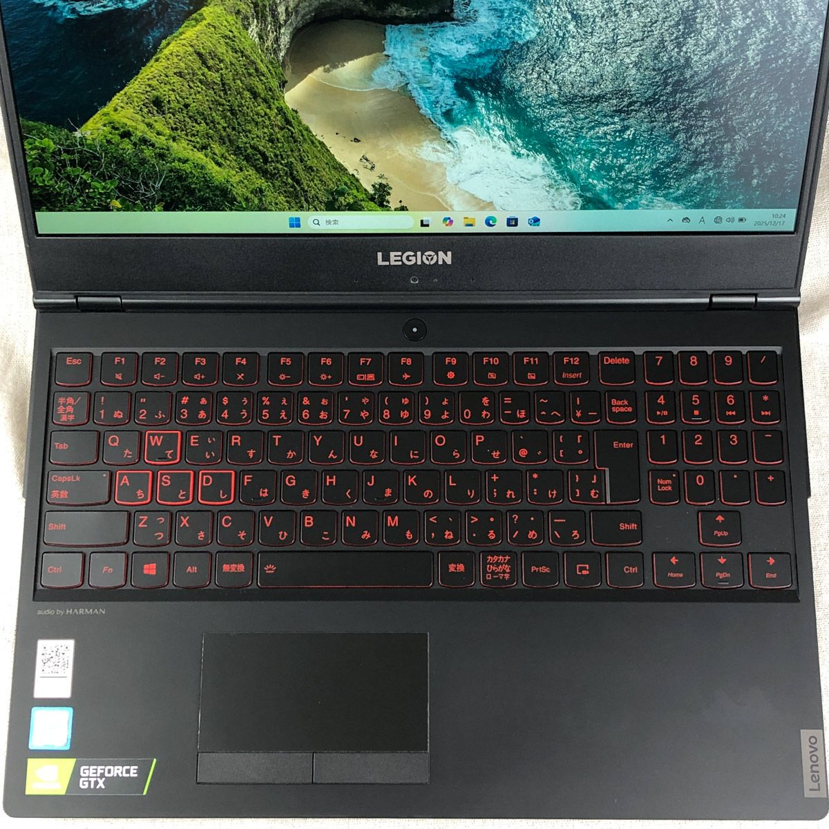 本体のみ】ゲーミングパソコン ノートPC Lenovo Legion Y7000 2019 PG0
