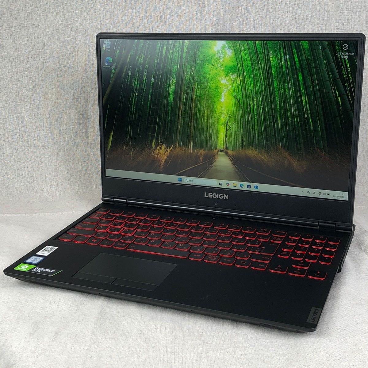 本体のみ】Lenovo Legion Y7000 GTX1650搭載 ゲーミングノートPC 