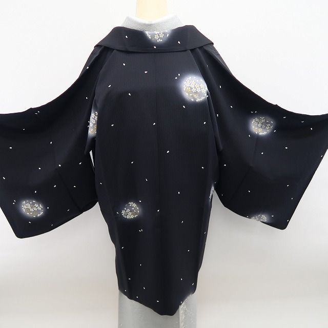 仕付け糸付”装いを品よく整える桜の花景色”道行コート 7510