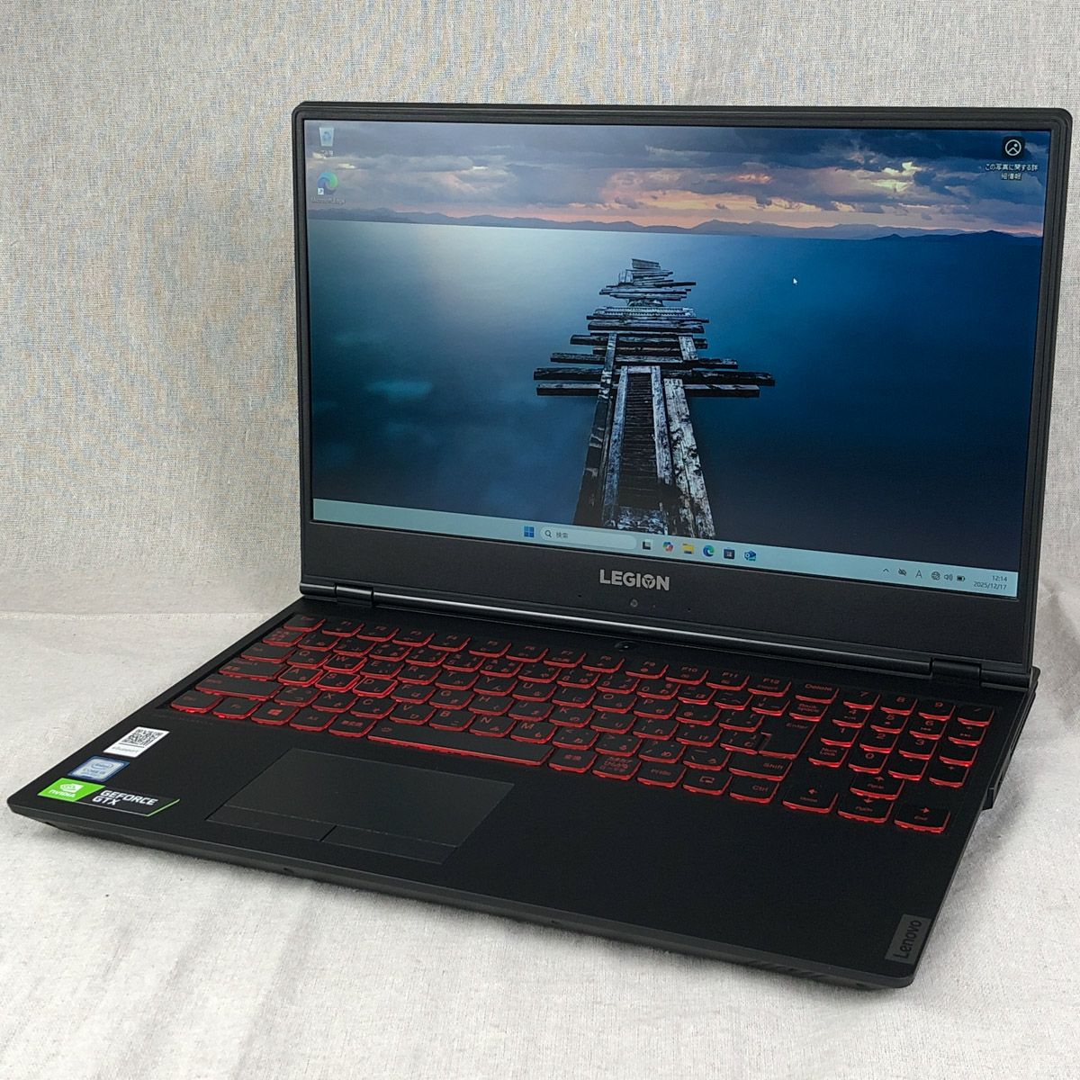 ジャンク】Lenovo Legion Y7000 i5 GTX1650 8GB SSD - メルカリ