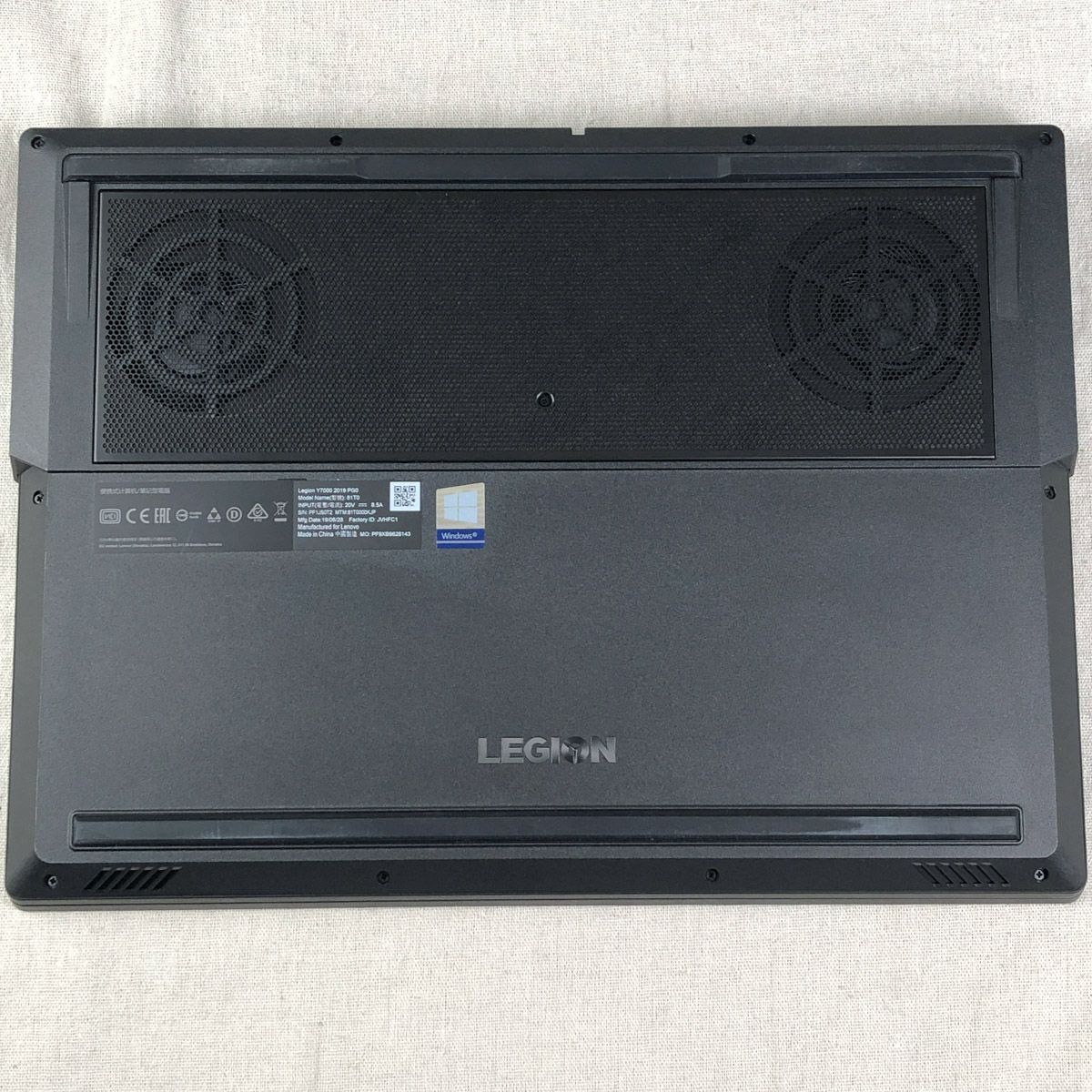 ジャンク Lenovo Legion Y7000 i5 GTX1650 ノートPC - メルカリ