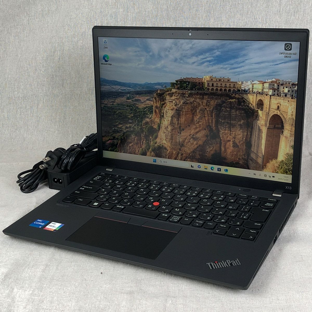 [超美品] レノボThinkpad X13 Gen3 i5-1235U 16GB ThinkPad 美品ThinkPad X13 Gen3 12世代 Core i5-1235U 16GB SSD256GB