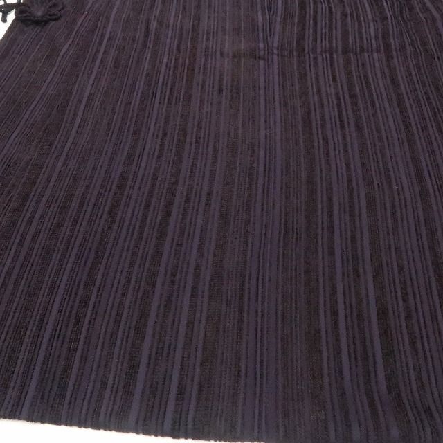 仕付け糸付”​​染めと織りが語る静かな贅沢”道中着 7511