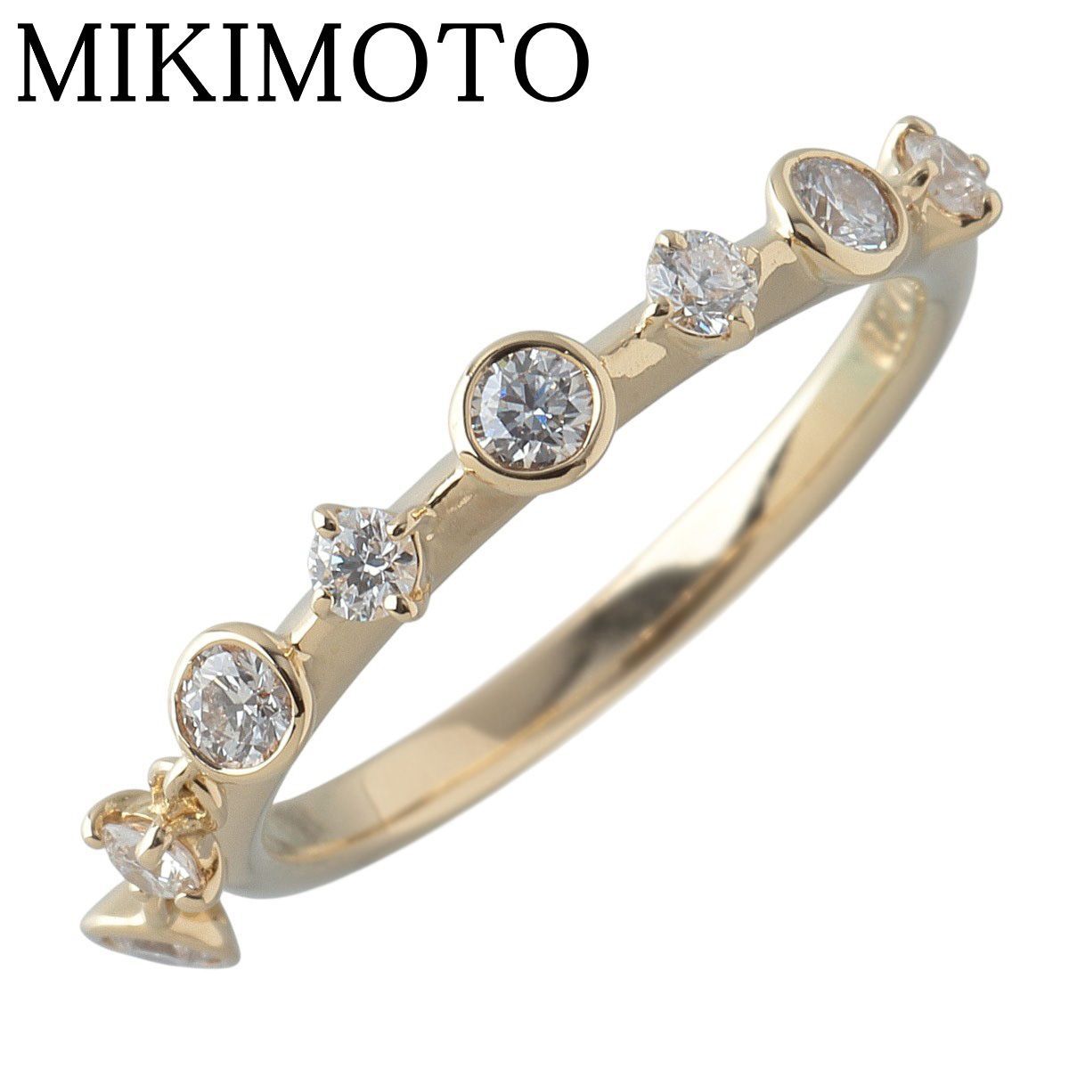 【MIKIMOTO】ディナー リング MIKIMOTO 揺れるピンキーリング | ビジューのない人生なんて！ Return♪
