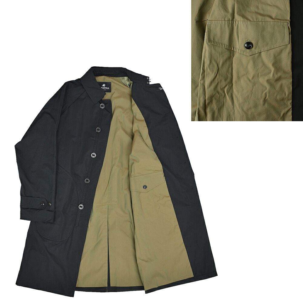 【値下げ】【レア】【美品】GRENFELL CAPE 黒 フリーサイズ UNITED ARROWS（ユナイテッドアローズ）の「＜GRENFELL（グレンフェル