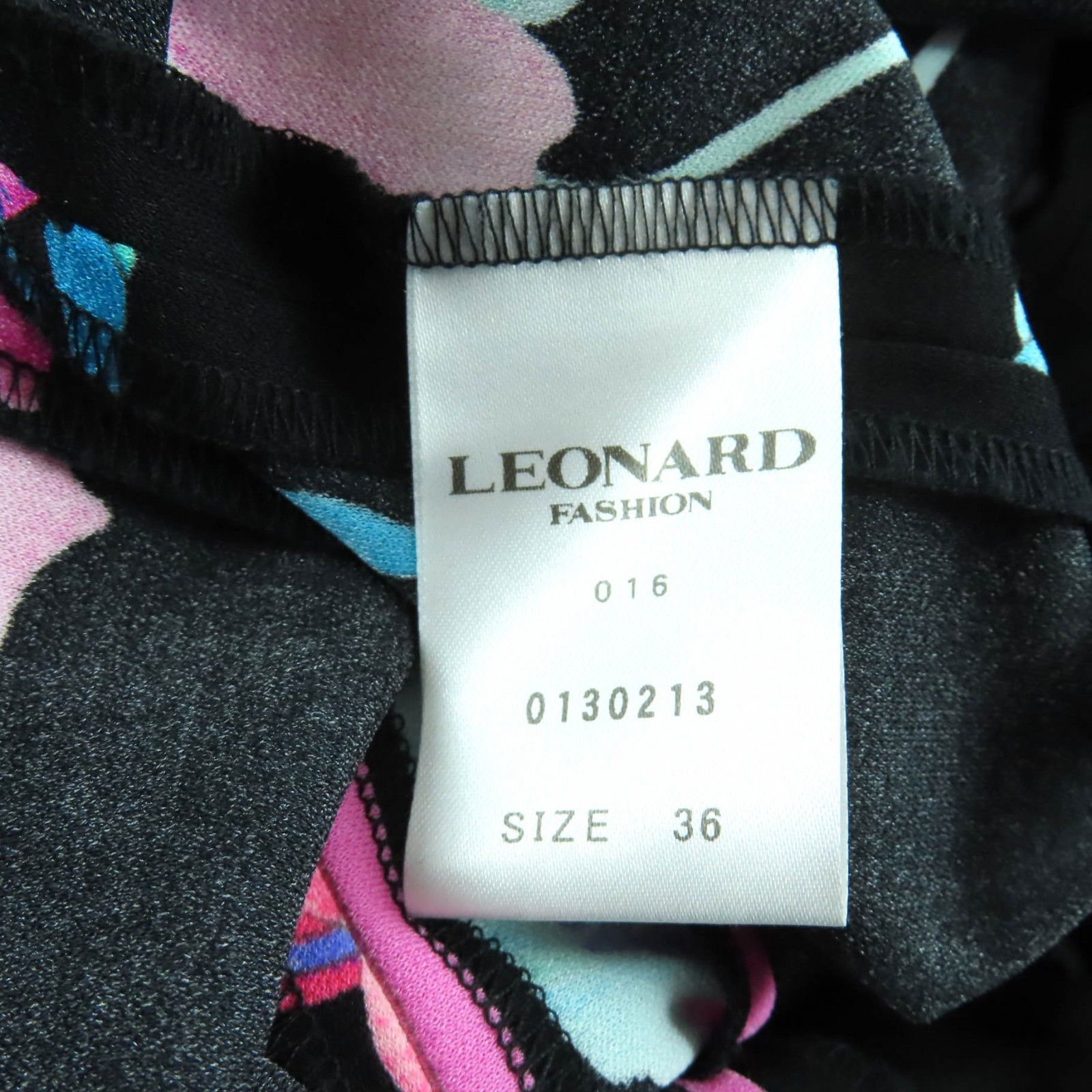 極美品☆LEONARD FASHION レオナール ファッション 0130213 カンカン