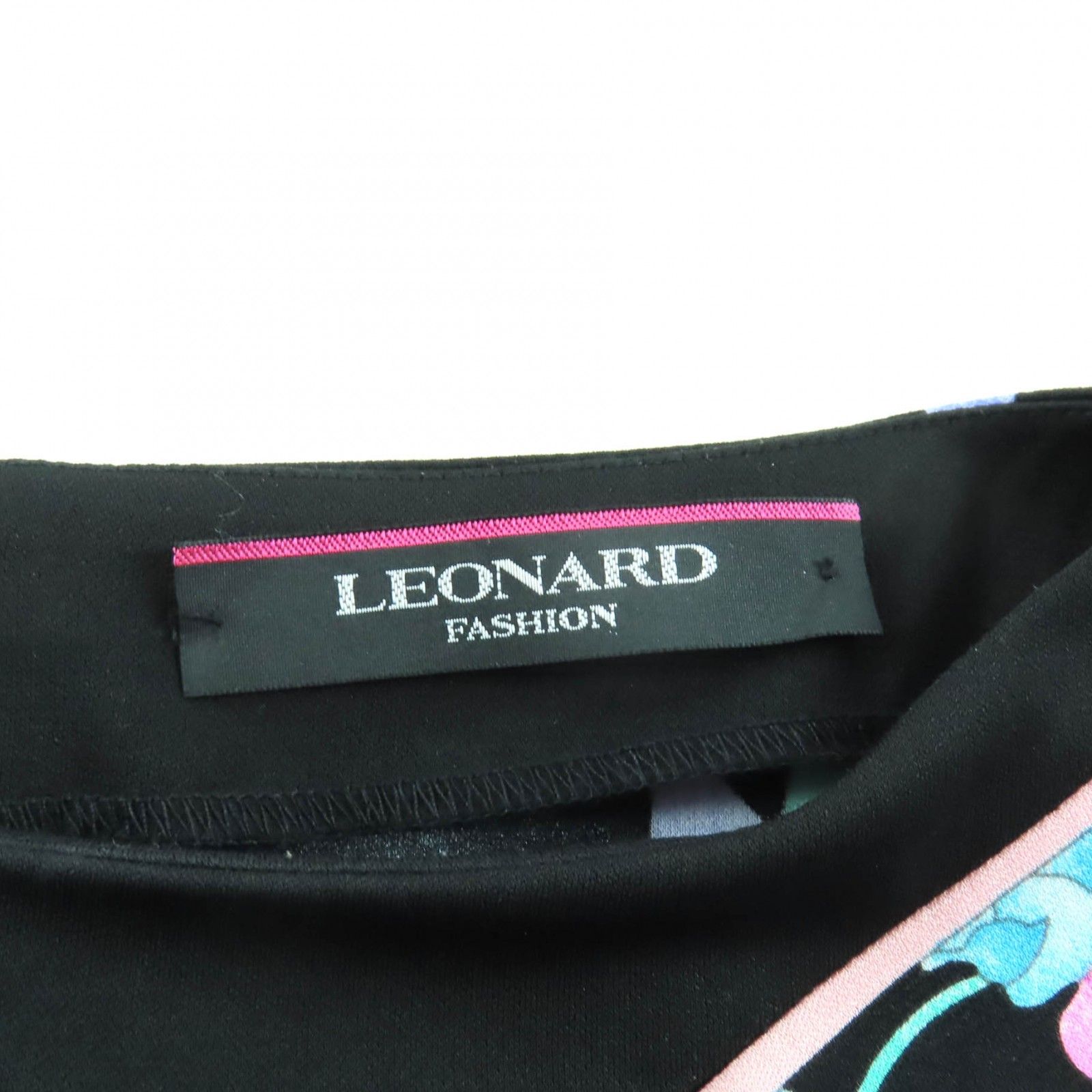 極美品☆LEONARD FASHION レオナール ファッション 0130213 カンカン