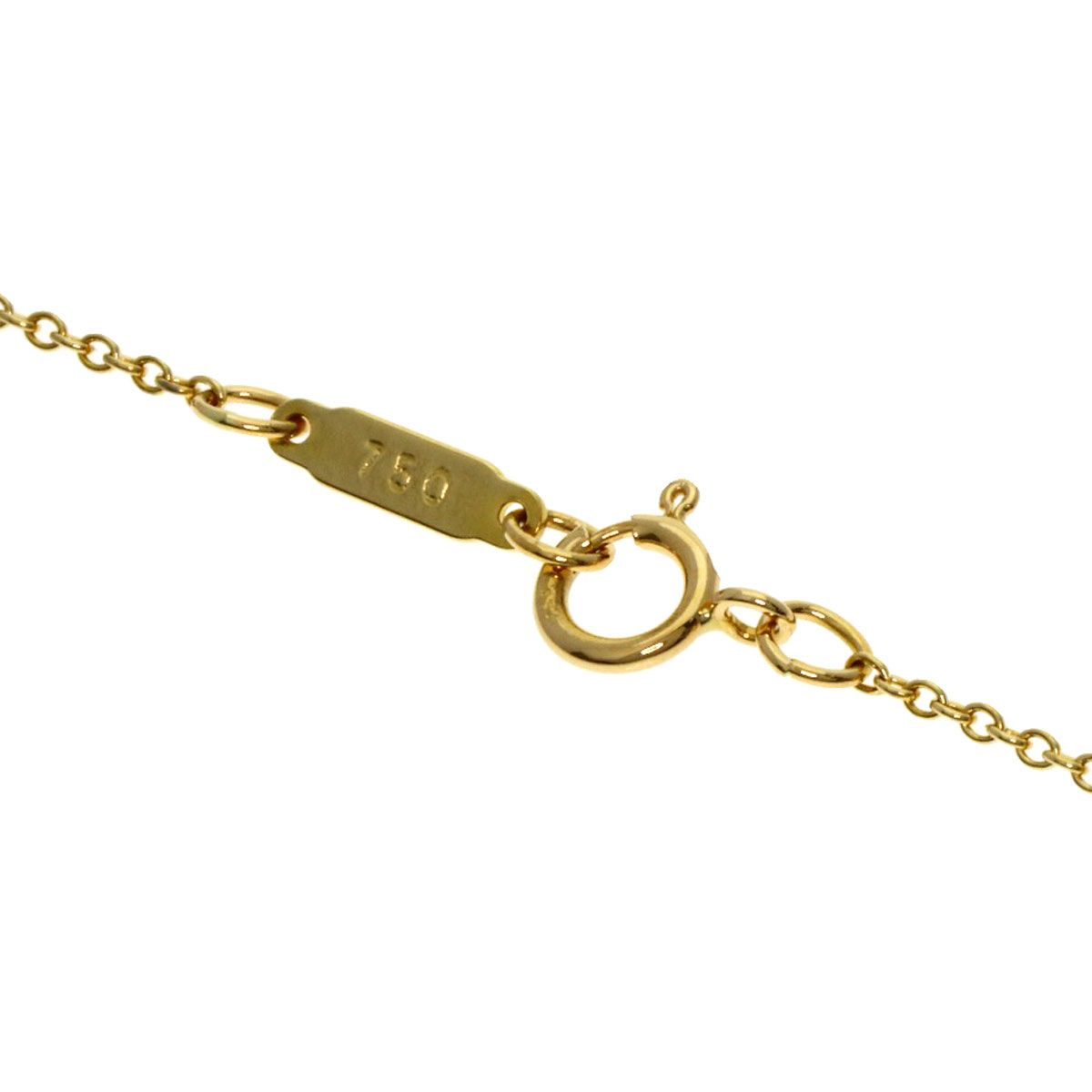 TIFFANY&Co. ティファニー チェーン 43cm ネックレス K18YG レディース 