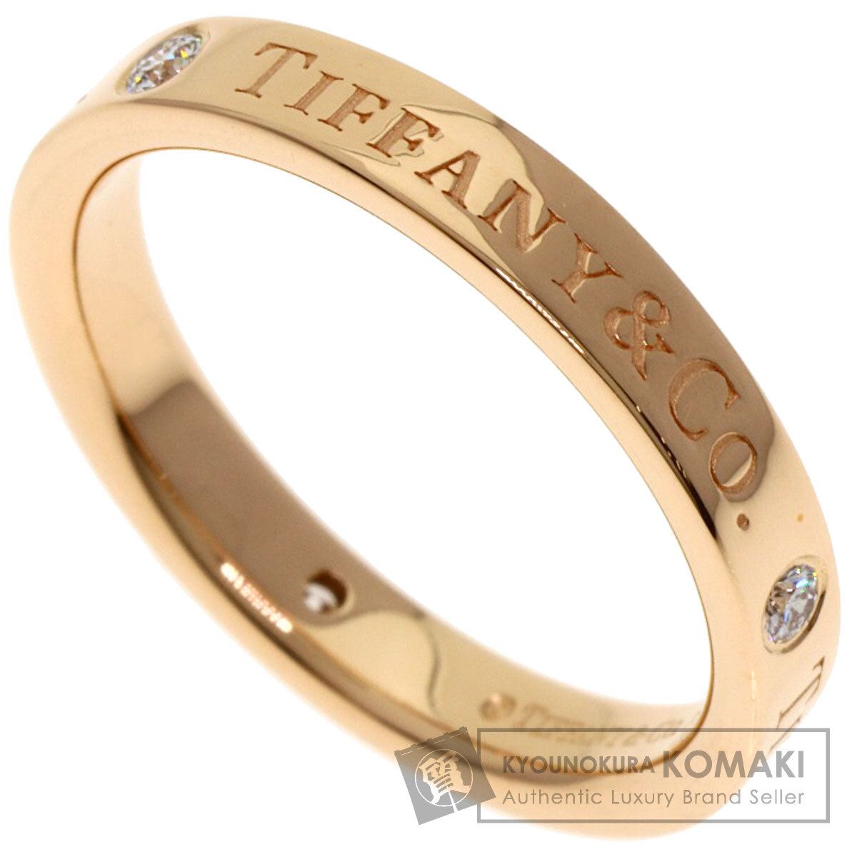 TIFFANY&Co. ティファニー ロゴ バンドリング 3P ダイヤモンド リング