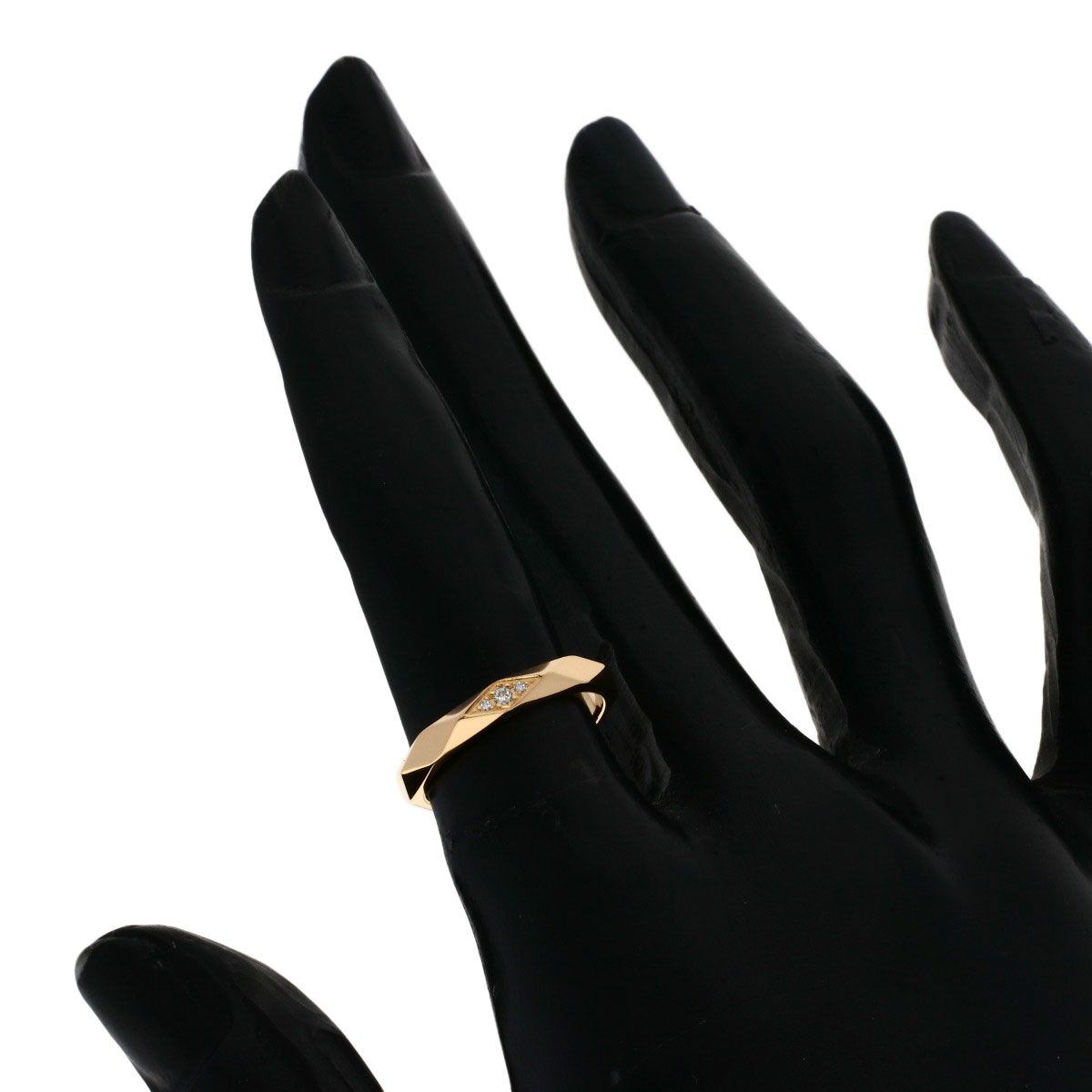 BOUCHERON ファセットリング　K18YG #48 BOUCHERON ファセットリングK18YG #48