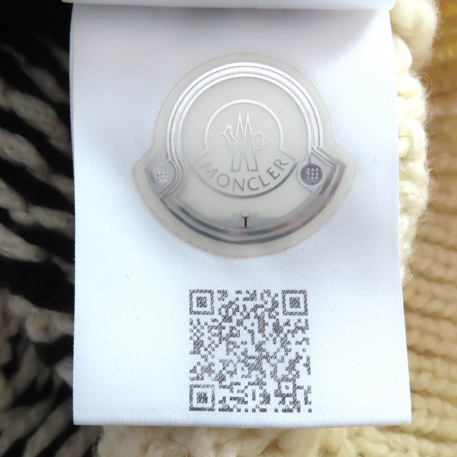 美品△MONCLER モンクレール 2021年製 CICLISTA ウール ロゴワッペン