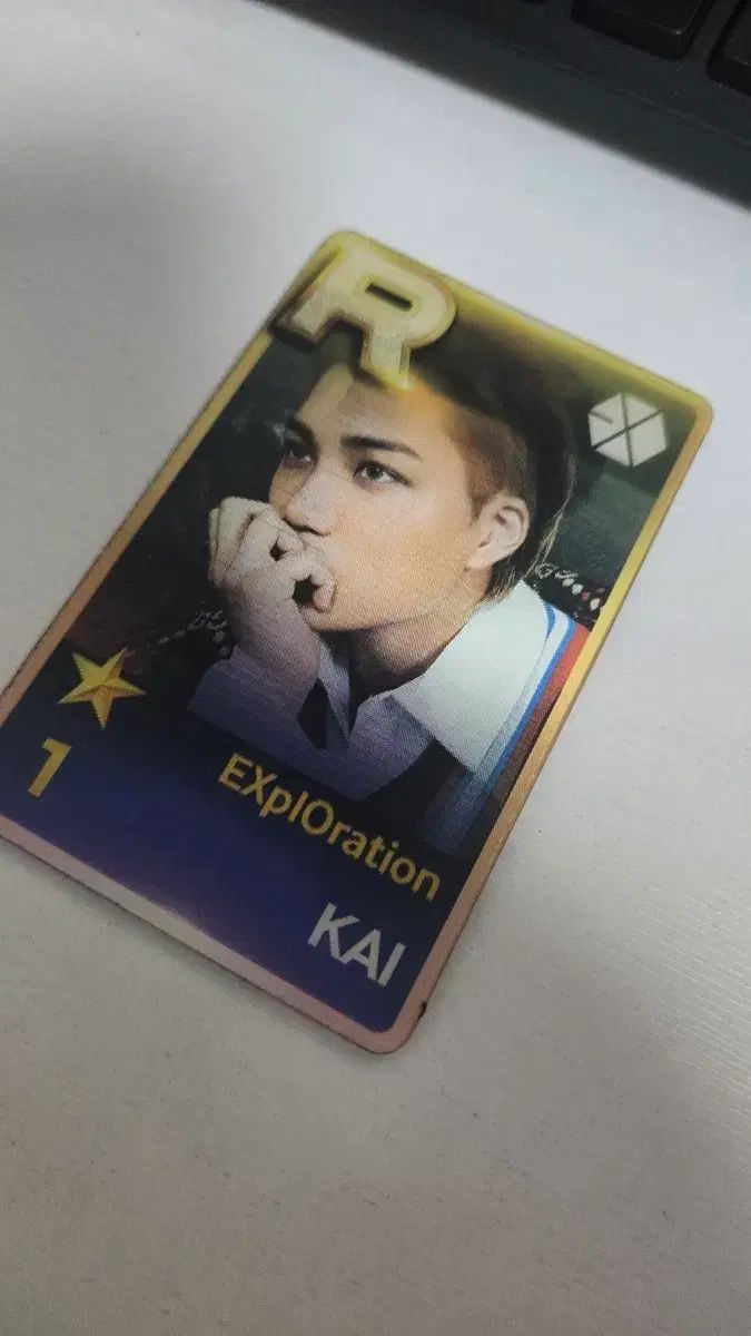 タレントグッズ SUPERSTAR SMTOWN EXO カイ レンチキュラーカード