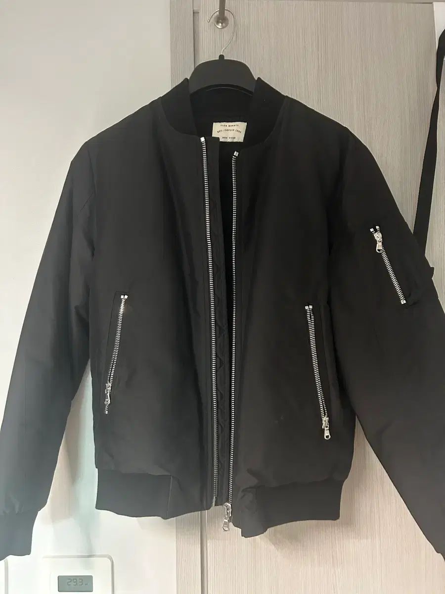 クラブモナコ ブラック パイロットジャンパー 95