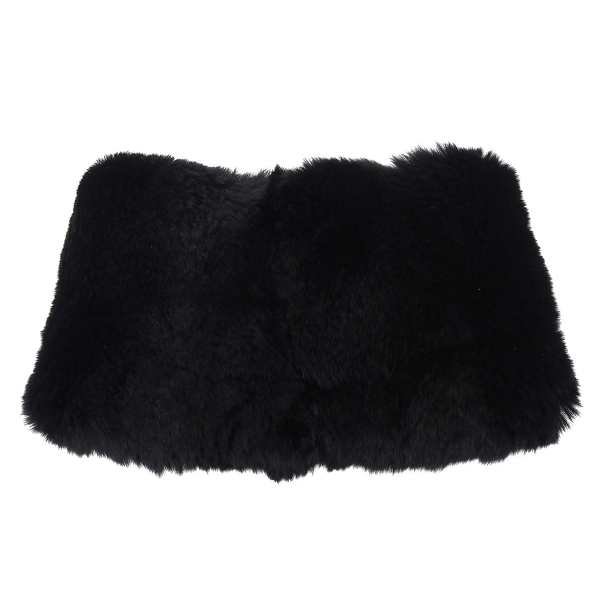 シャネル CHANEL ココマーク チャーム マフラー 襟巻き ラビットファー