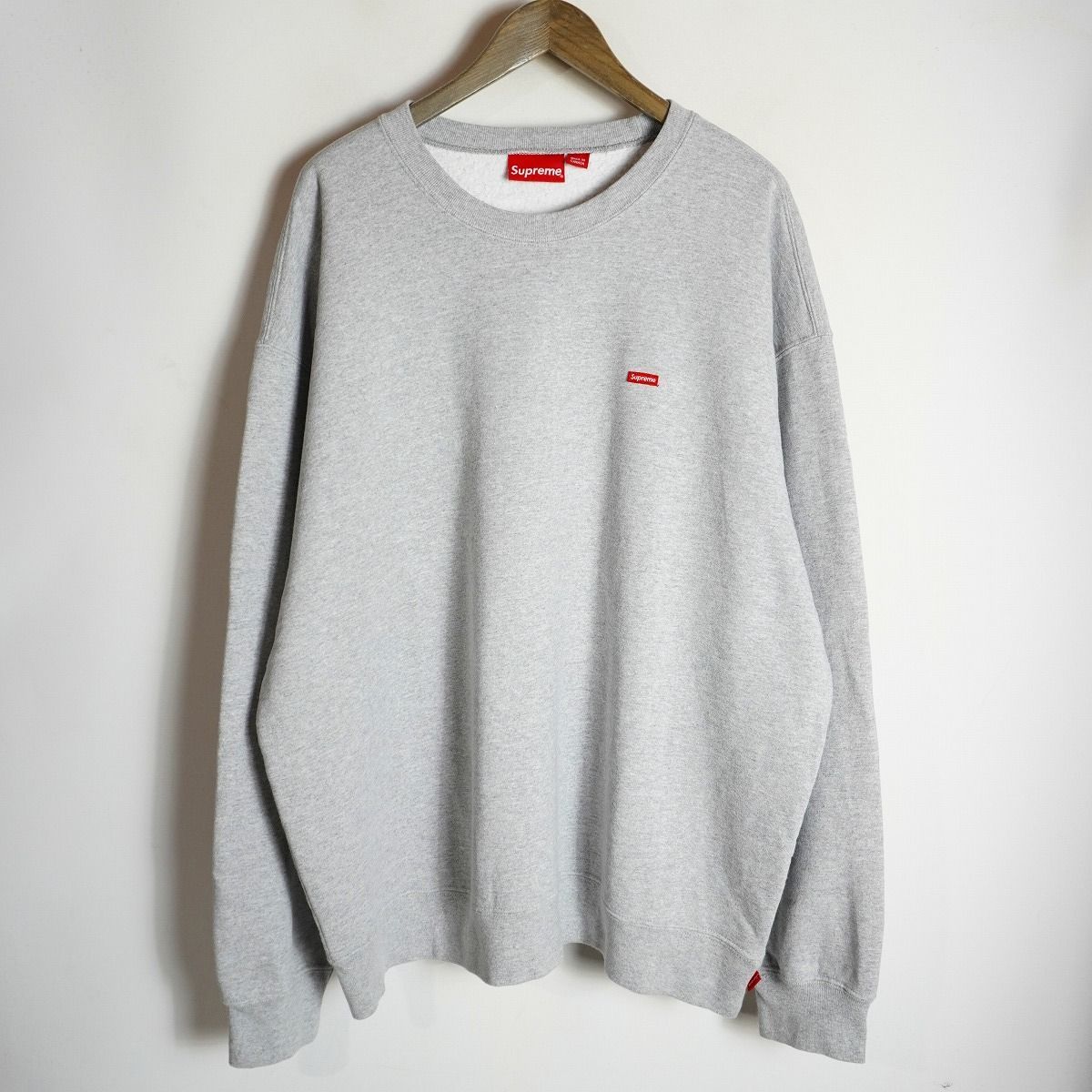 美品 国内正規21SS Supreme シュプリーム Small Box Logo Crewneck