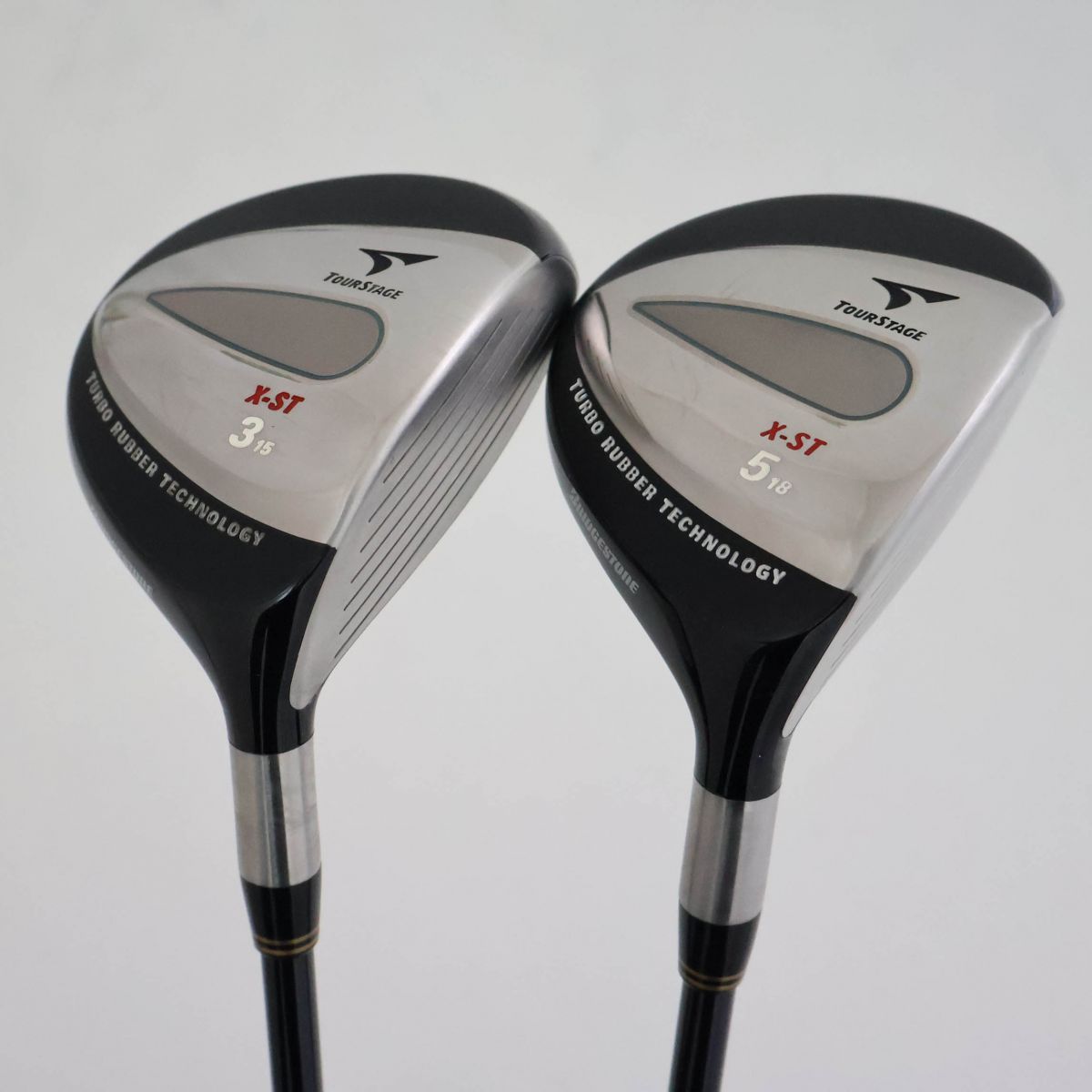 ツアーステージ　フェアウェイウッド　FW 2本セット ５番　7番 ブリヂストンスポーツ／ツアーステージ X-DRIVE／ツアーステージ NEW X